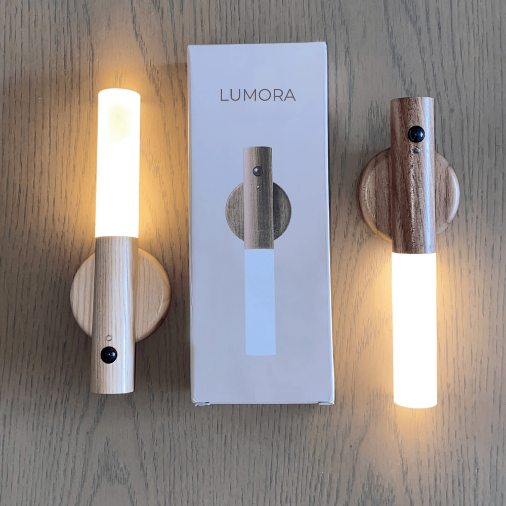 LUMORA™ - Trådløs væglampe med bevægelsessensor